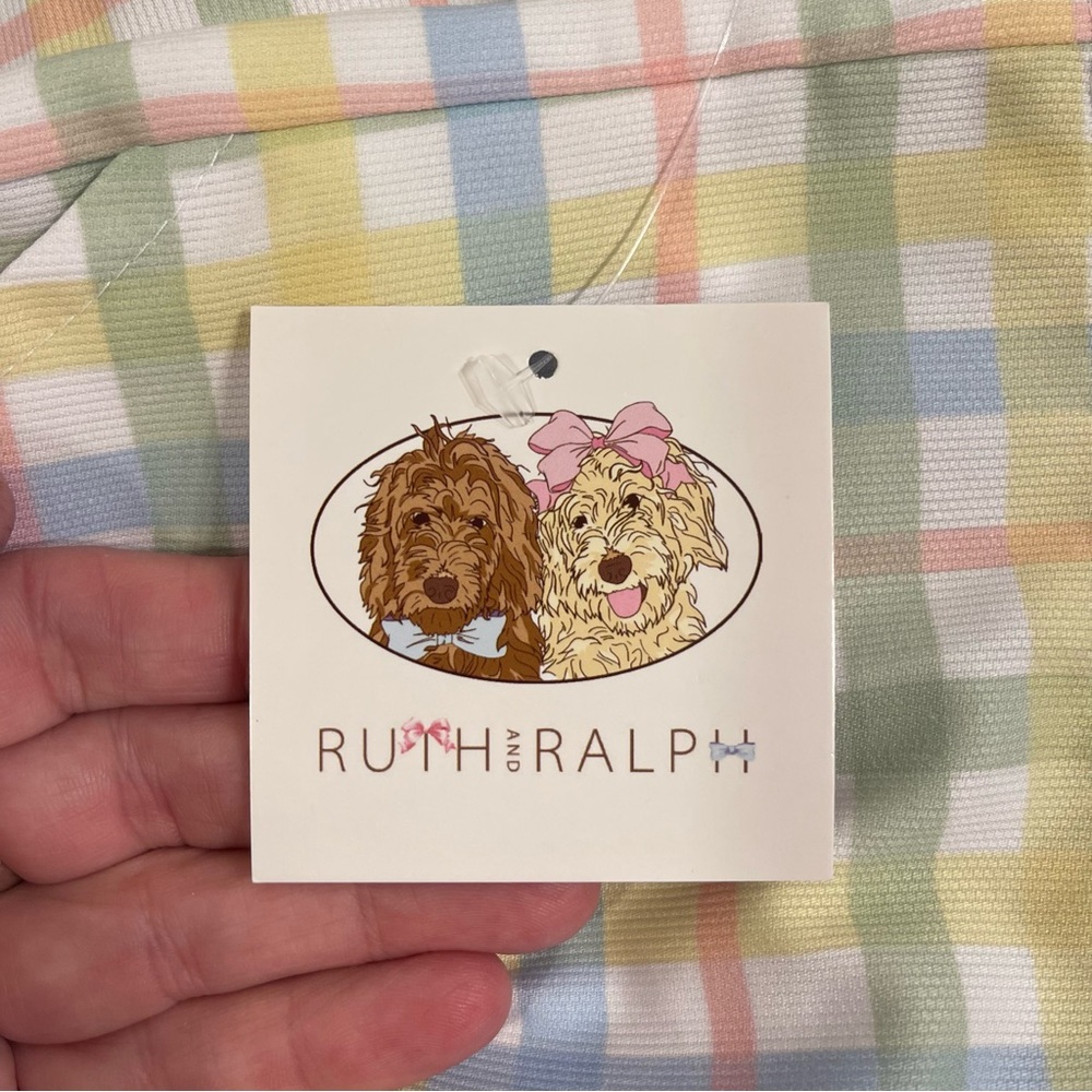 NWT Ruth and Ralph Samuel Plaid Short Set - Picture 6 of 9